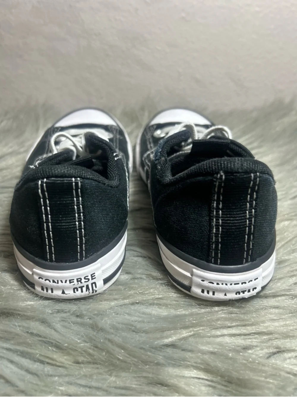 Converse Chuck Taylor Slip On Youth Black and White Size 12